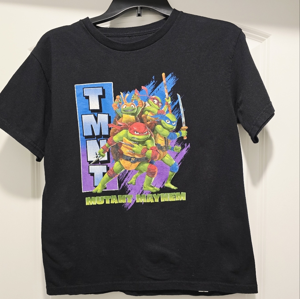 🎈FREE With ANY Purchase! 🎈 Kids Nickelodeon TMNT Mutant Mayhem Graphic Tee